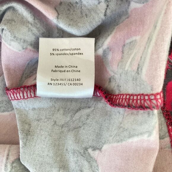 IMNYC Isaac Mizrahi pink black pullover top medium.  0212 - Picture 10 of 10